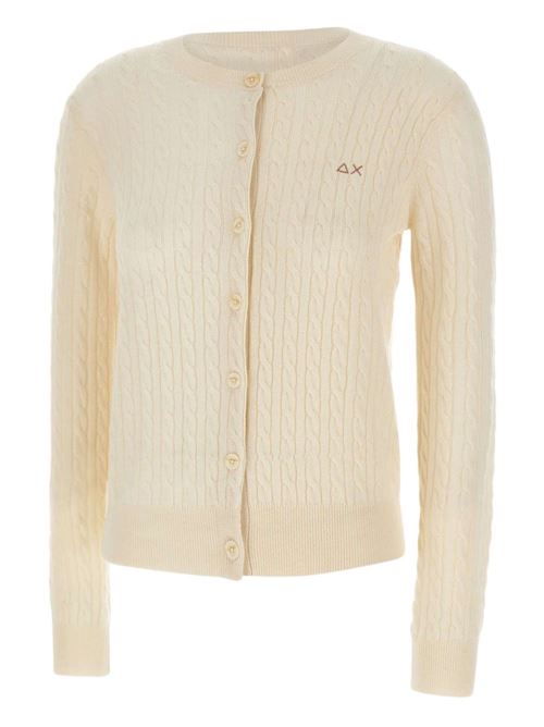 Cardigan donna bianco panna SUN 68 | K4524831